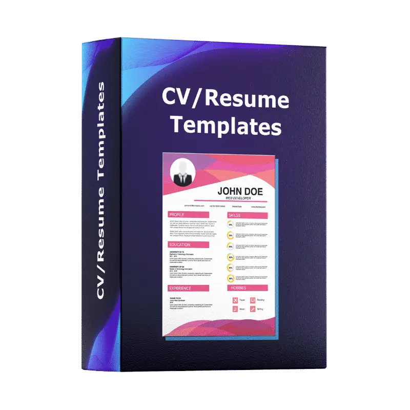 Job-Winning Resume Templates – Fully Editable & ATS-Friendly