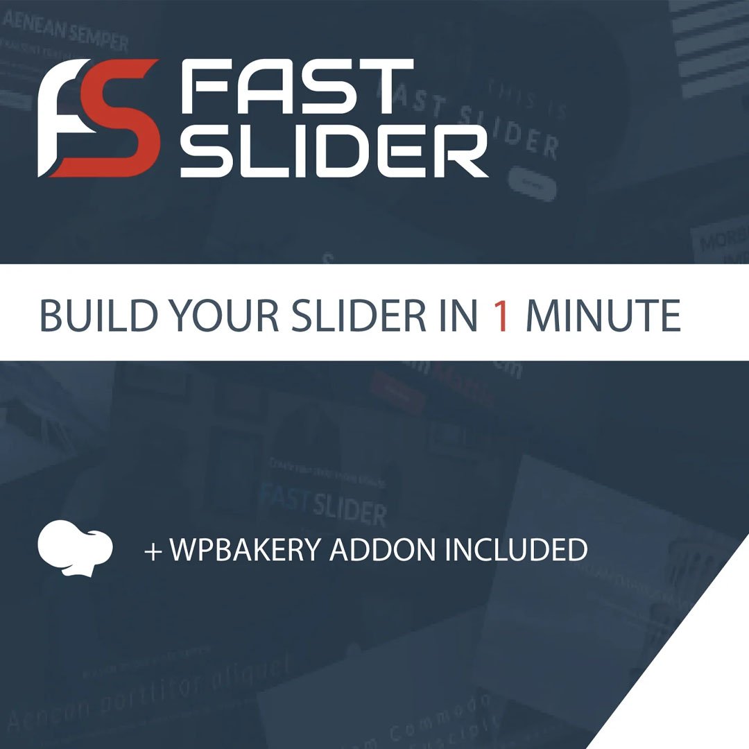 Fast Slider - Easy and Fast - Slider Plugin for WP