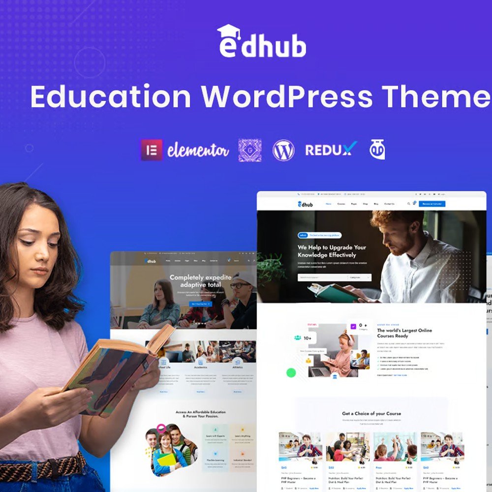 Edhub - Education WordPress Theme
